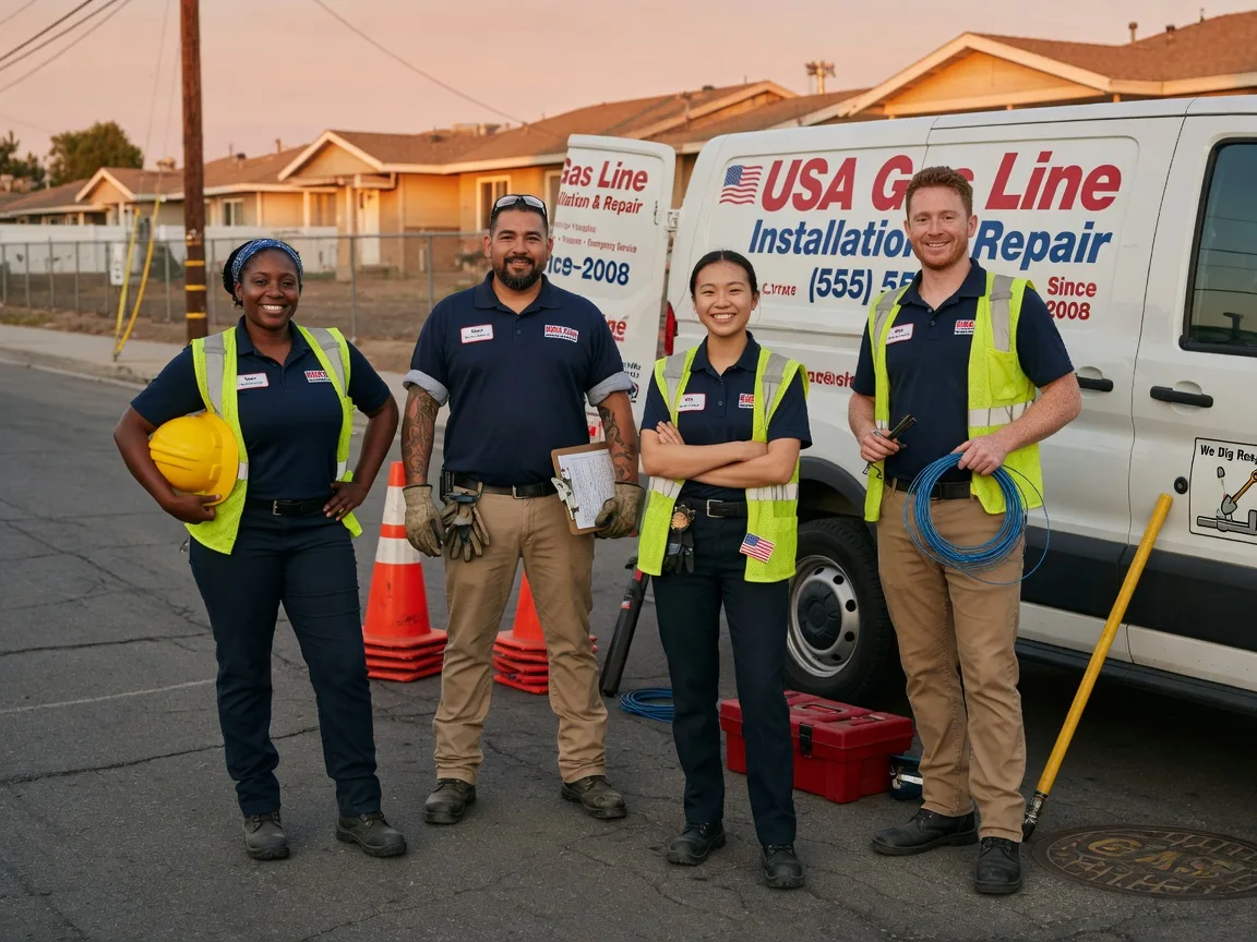 Gas Line Installation company in Bushwood, MD